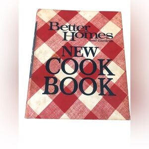 VTG 1976 Better Homes And Gardens New Cook Book Spiral Bound Hardcover